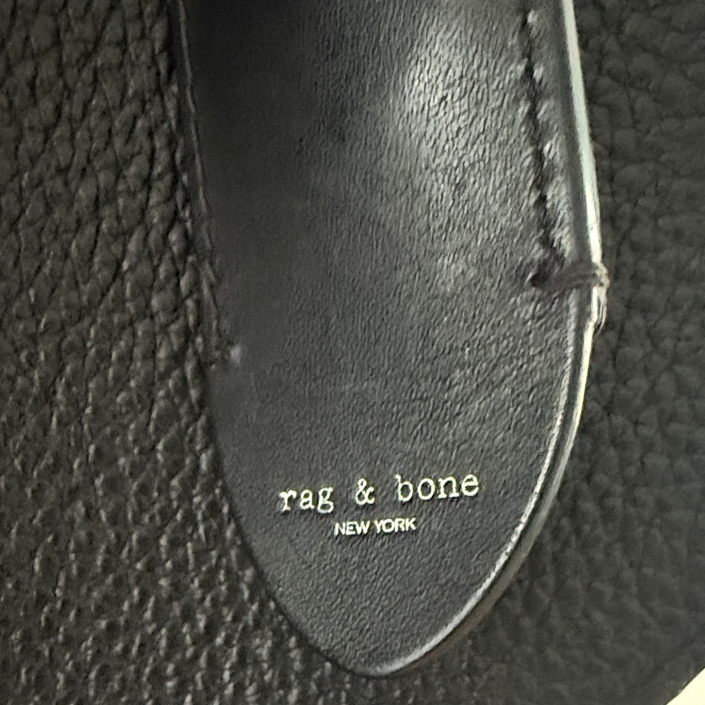Rag & Bone Black Leather Shoulder Bag